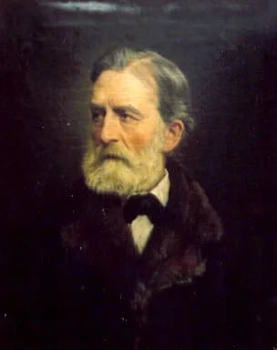 Portrait of Franz Hellweger (1812–1880) – memorial page