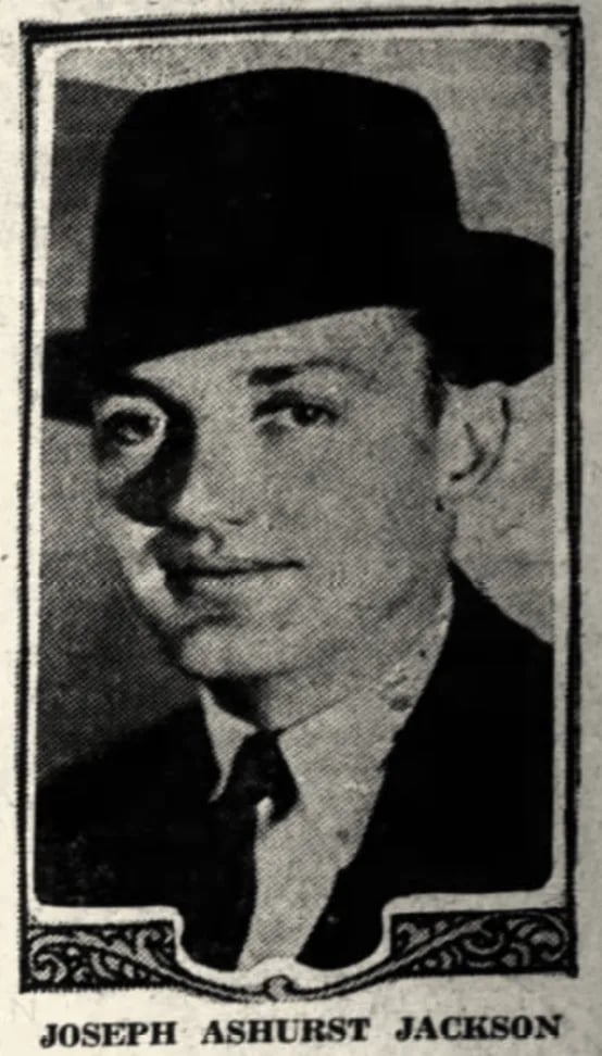 Portrait of Joseph Jackson (1894–1932) – memorial page