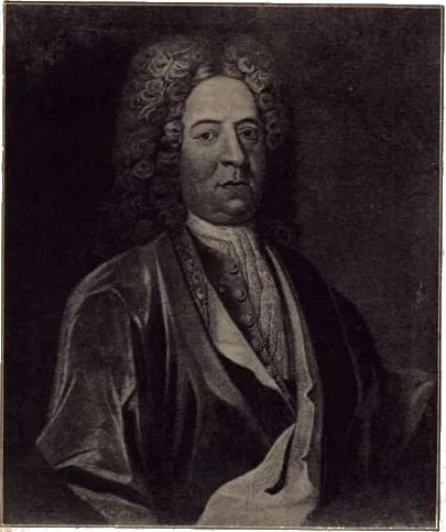Portrait of James Collett (1655–1727) – memorial page