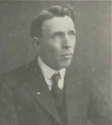 Portrait of Fred Gustus Johnson (1876–1951) – memorial page