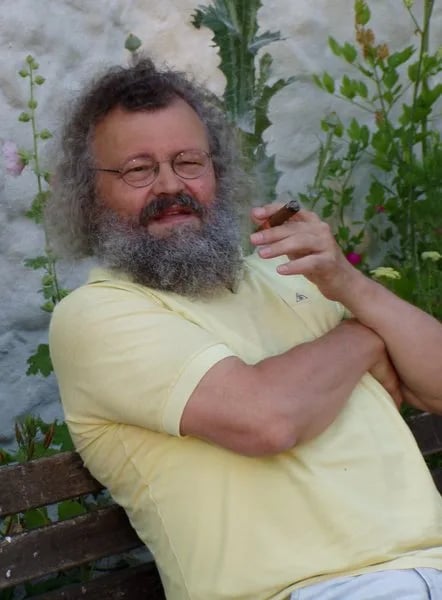 Portrait of Friedrich Schenker (1942–2013) – memorial page