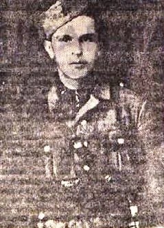 Porträt von Jože Kadunc (1925–1944) – Gedenkseite
