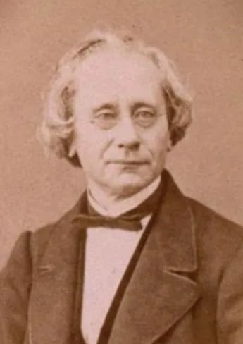 Porträt von Friedrich Wilhelm Bergmann (1812–1887) – Gedenkseite