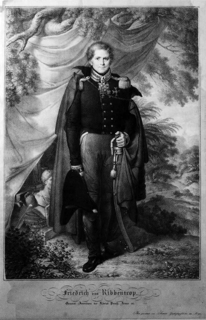 Portrait of Friedrich von Ribbentrop (1768–1841) – memorial page