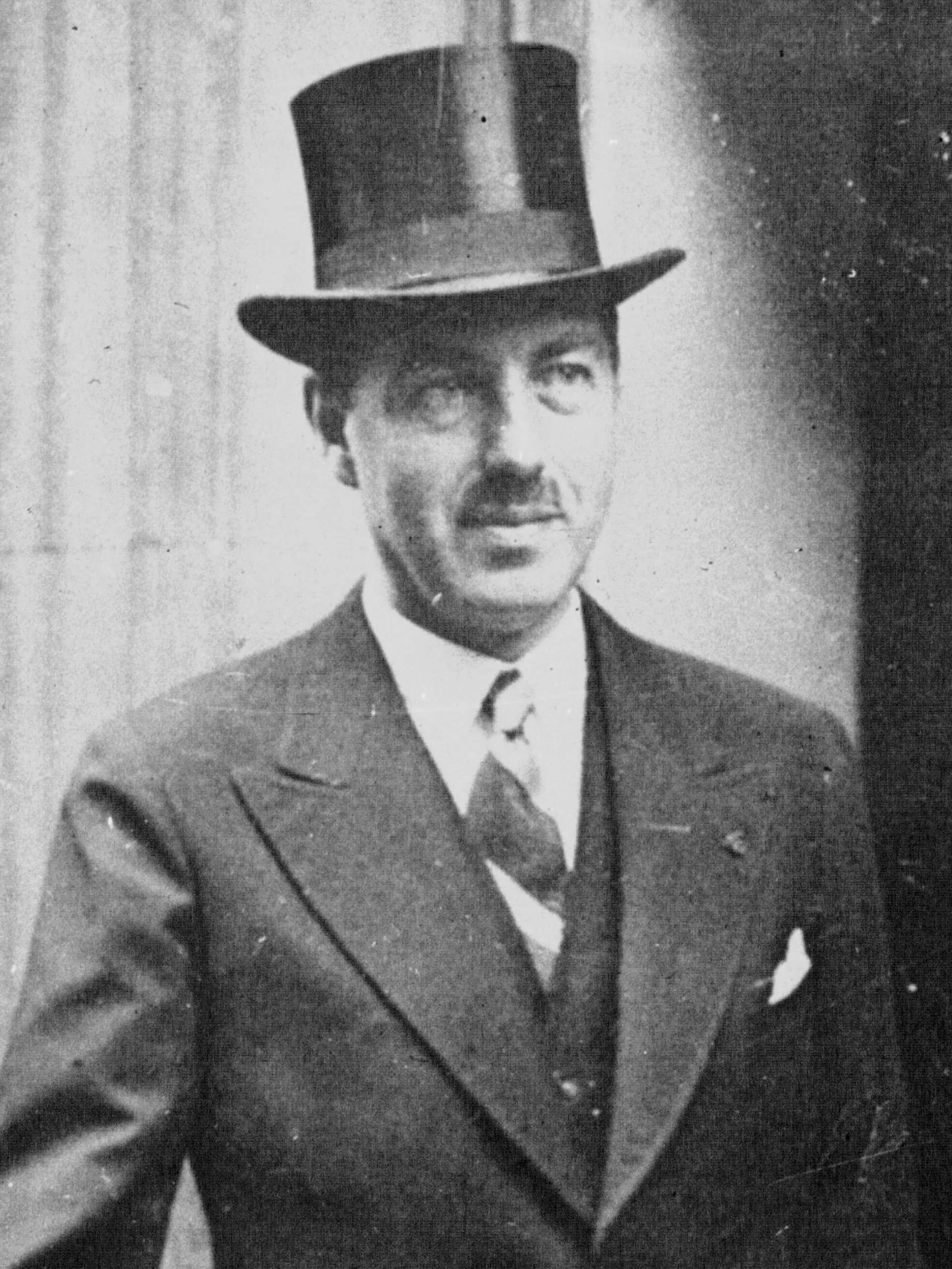 Porträt von Paul van Zeeland (1893–1973) – Gedenkseite