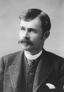 Porträt von George W. Baxter (1855–1929) – Gedenkseite