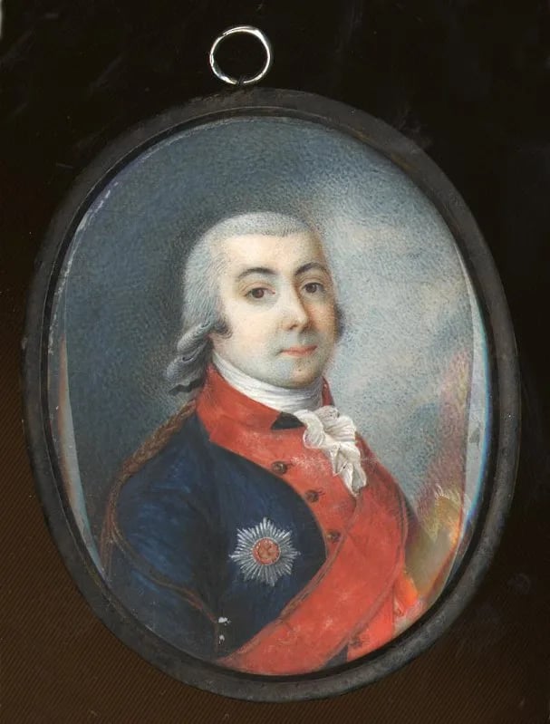 Portrait of Abram Andrejewitsch Baratynski (1767–1811) – memorial page
