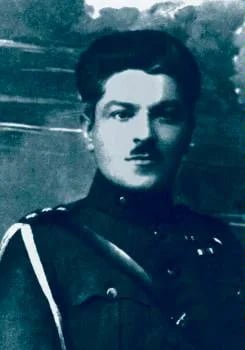 Porträt von Dimitris Koukouras (1892–1947) – Gedenkseite