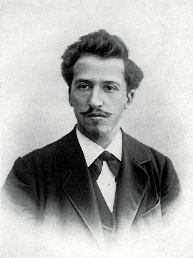 Porträt von Piet Mondrian (1872–1944) – Gedenkseite