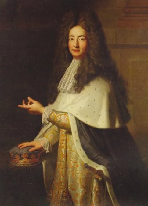 Porträt von Henri Jacques Nompar de Caumont (1675–1726) – Gedenkseite