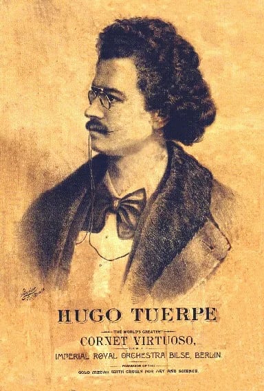 Porträt von Hugo Türpe (1859–1891) – Gedenkseite