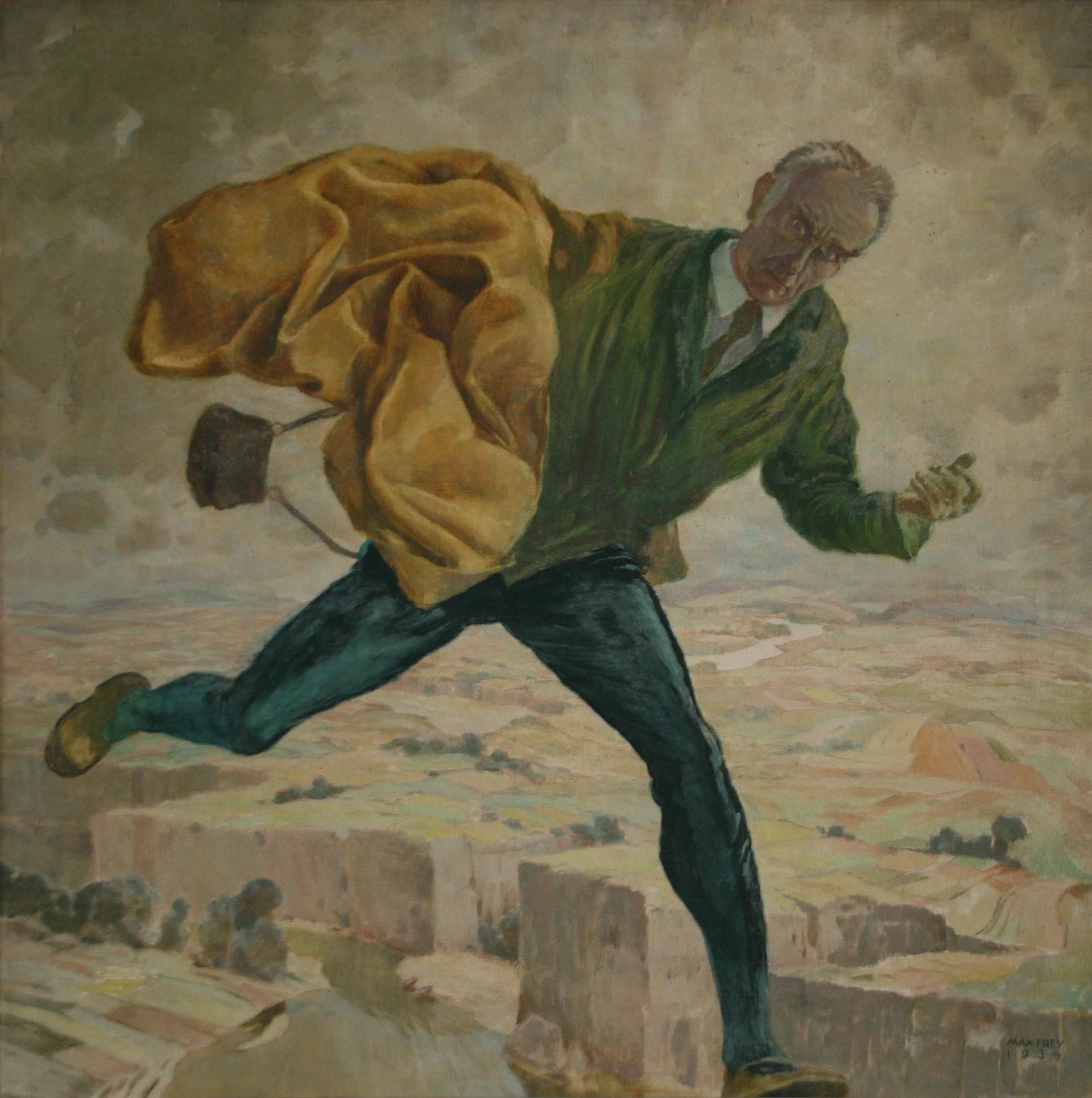 Portrait of Max Frey (1874–1944) – memorial page