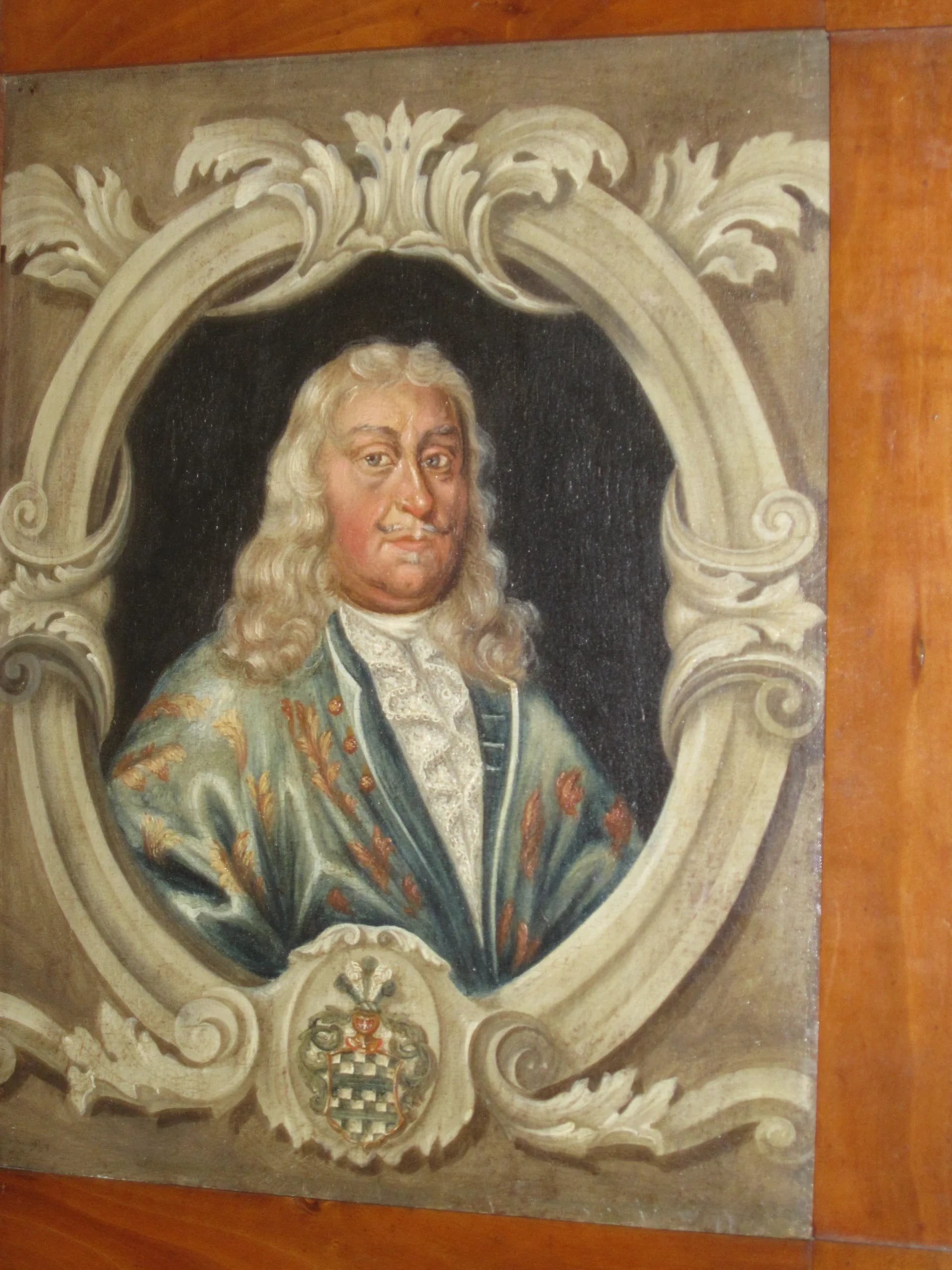 Porträt von Hans Bastian von Zehmen (1629–1702) – Gedenkseite