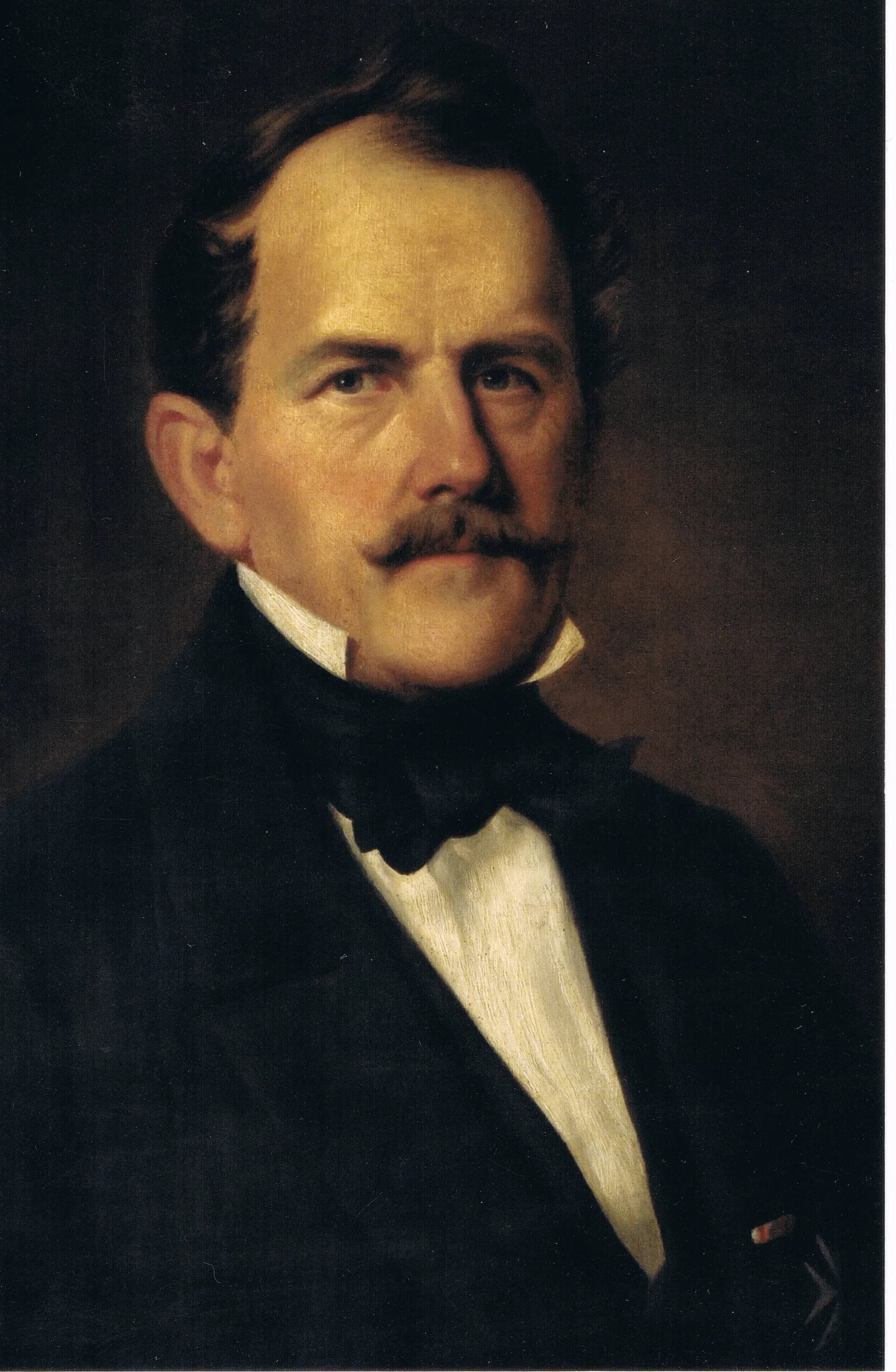 Porträt von Ludwig Gustav von Winterfeld (1807–1874) – Gedenkseite