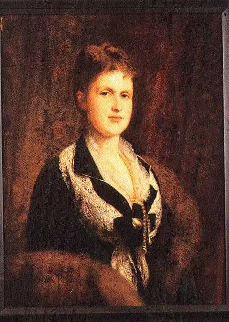 Porträt von Marie von Schwarzburg-Rudolstadt (1850–1922) – Gedenkseite