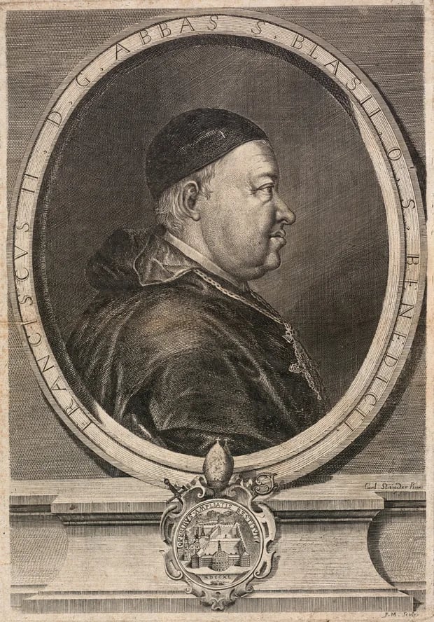 Portrait of Franz Schächtelin (1680–1747) – memorial page