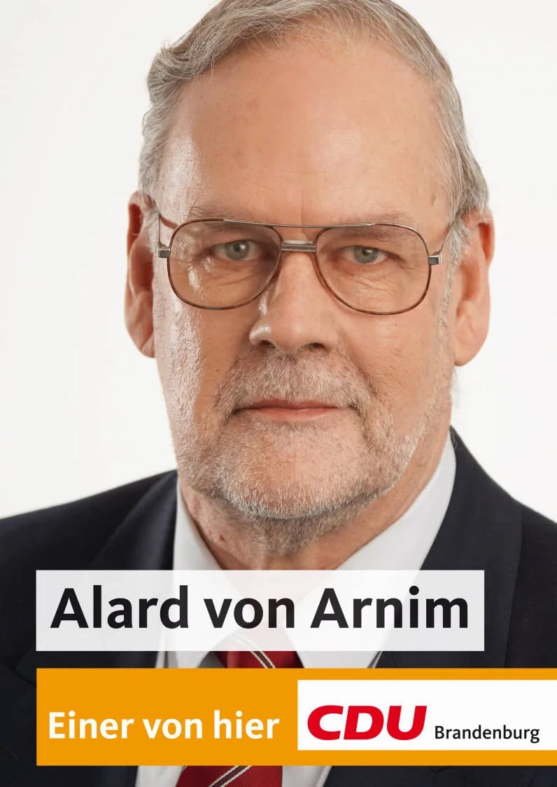Portrait of Alard von Arnim (1943–2014) – memorial page