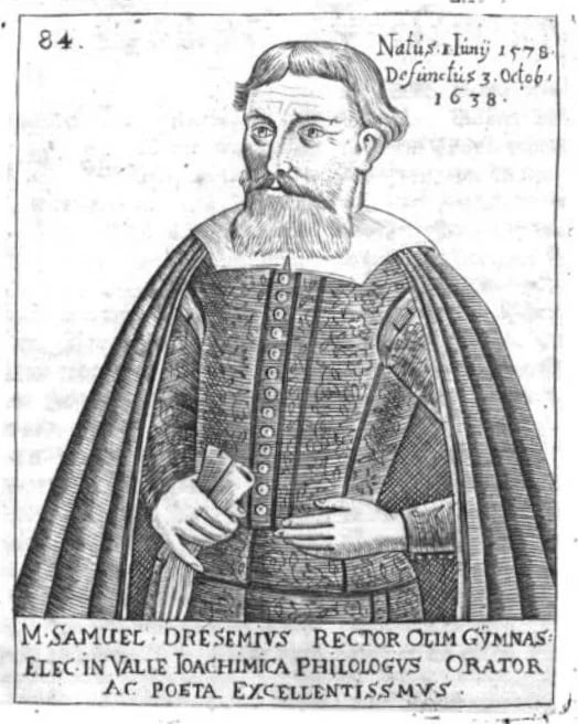 Portrait of Samuel Dresemius (1578–1638) – memorial page