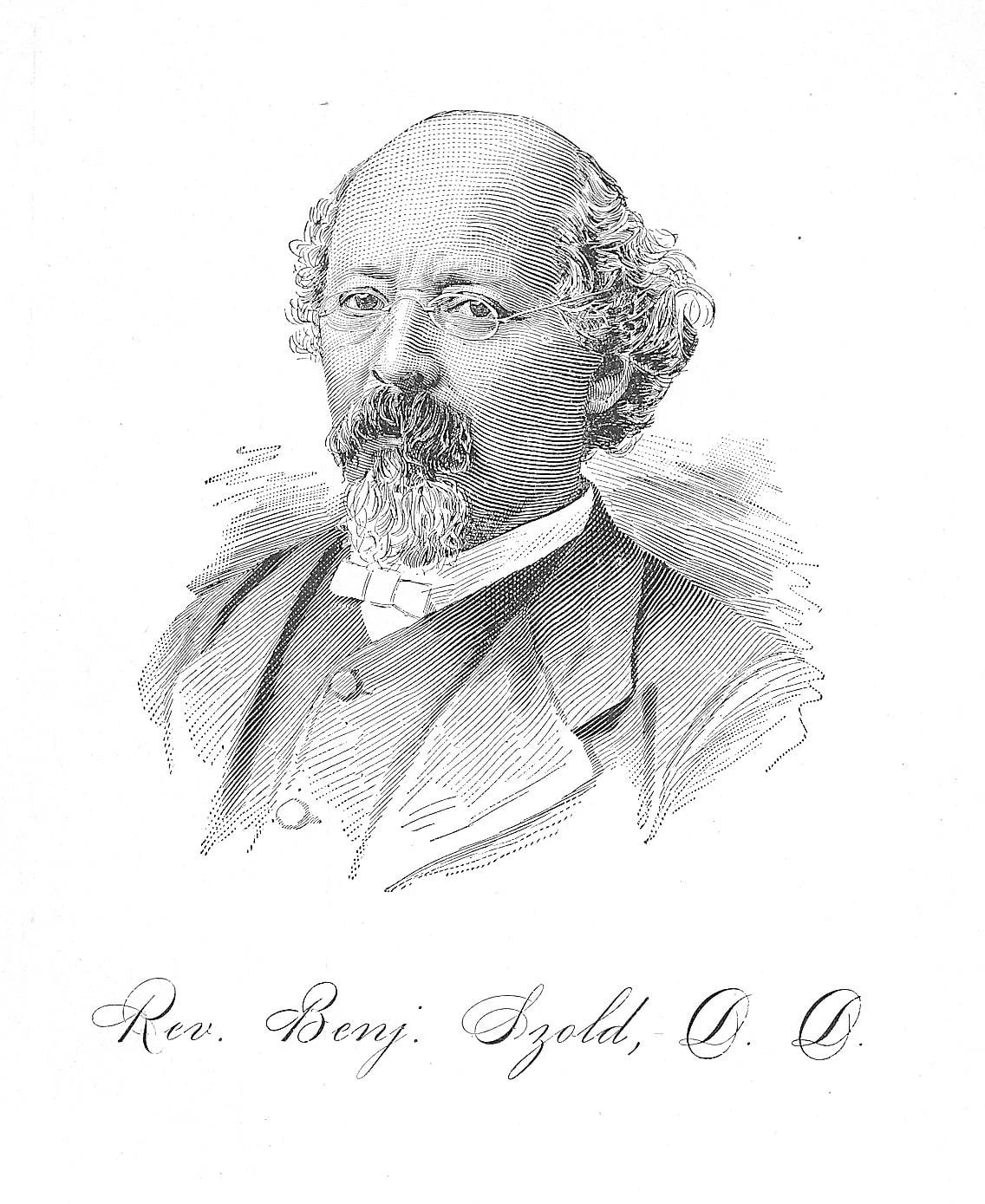 Porträt von Benjamin Szold (1829–1902) – Gedenkseite