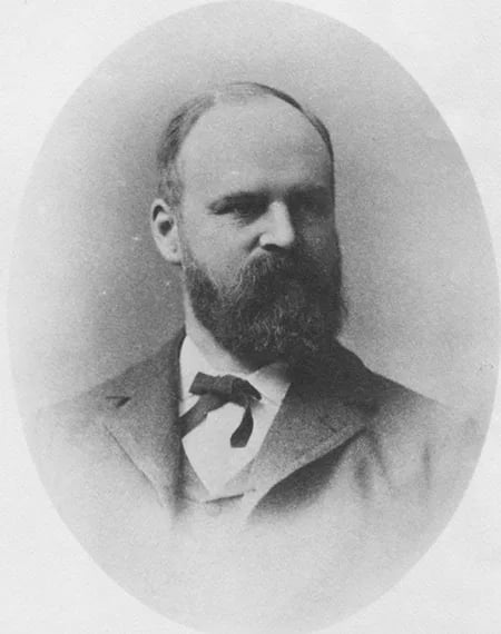 Porträt von Eugene du Pont (1840–1902) – Gedenkseite