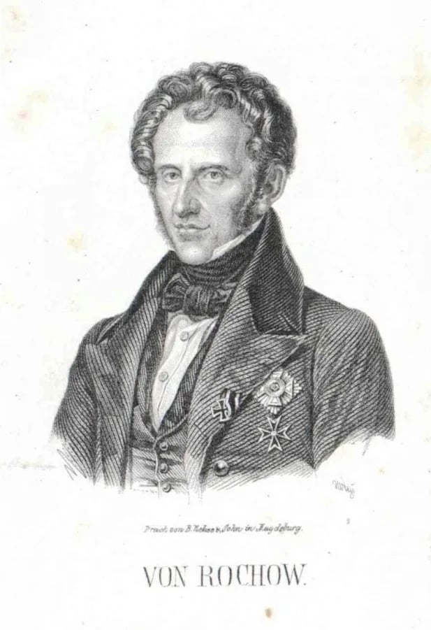 Porträt von Gustav von Rochow (1792–1847) – Gedenkseite