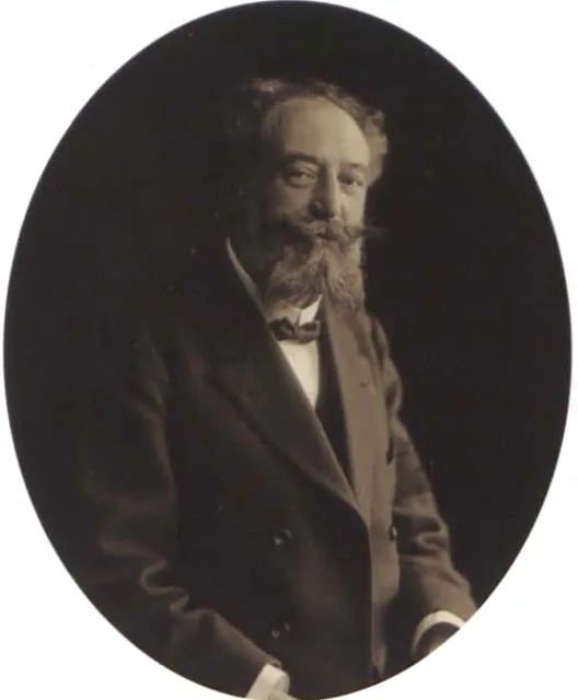 Porträt von Adrien Guébhard (1849–1924) – Gedenkseite
