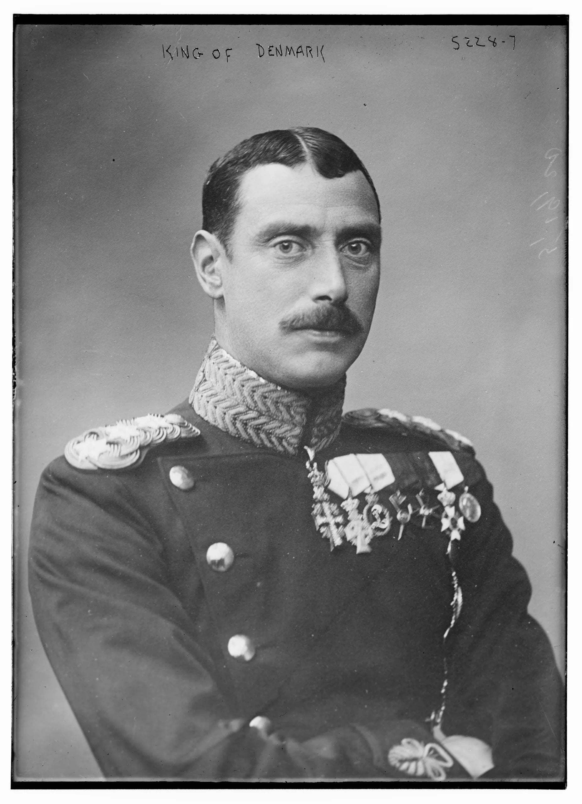 Porträt von Christian X. (1870–1947) – Gedenkseite