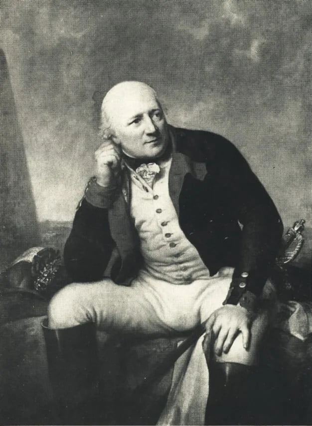 Porträt von Hanns Moritz Graf Brühl (1746–1811) – Gedenkseite