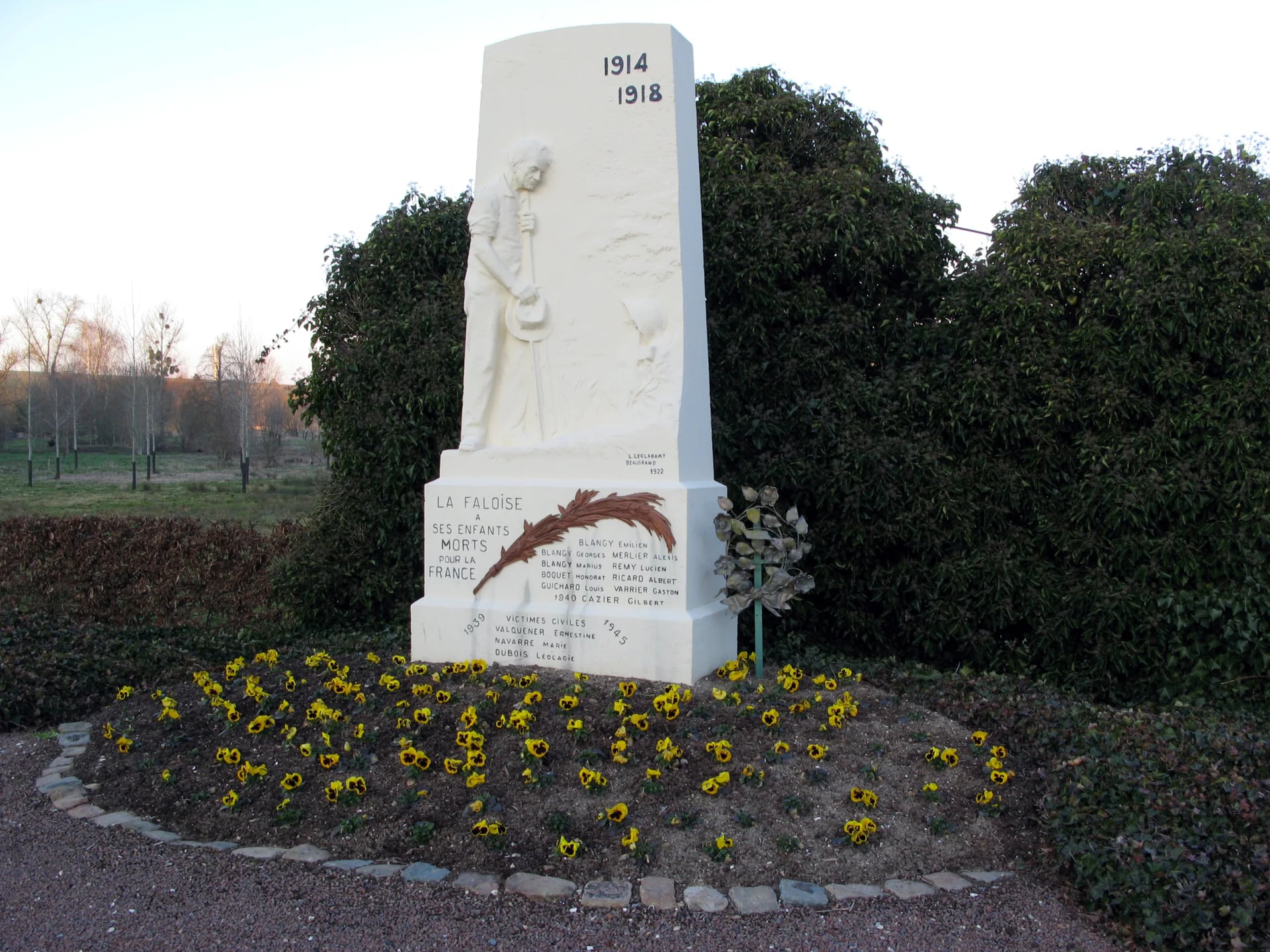Porträt von Louis Leclabart (1876–1929) – Gedenkseite
