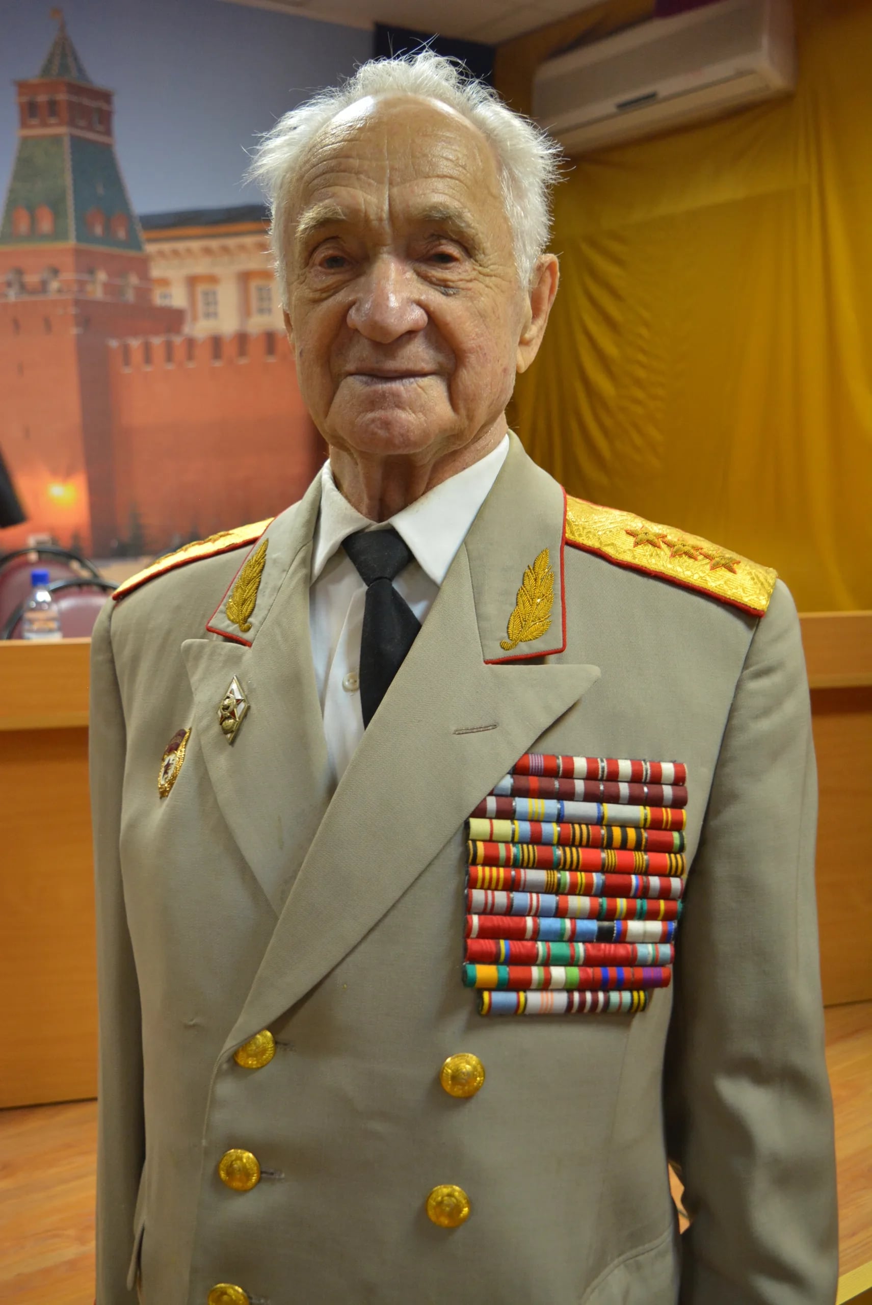 Porträt von Anatoli Grigorjewitsch Mereschko (1921–2018) – Gedenkseite