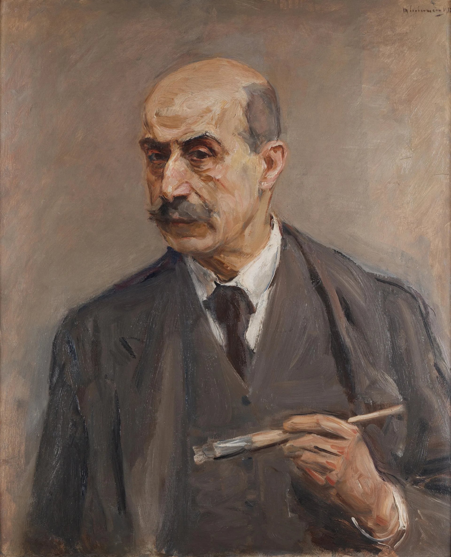 Porträt von Max Liebermann (1847–1935) – Gedenkseite