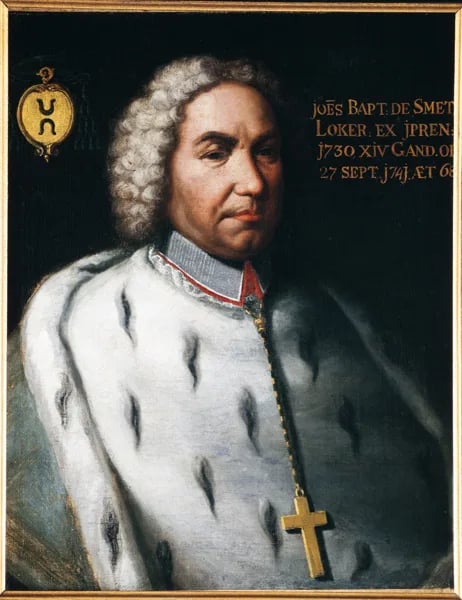 Porträt von Jan Baptist de Smet (1674–1741) – Gedenkseite