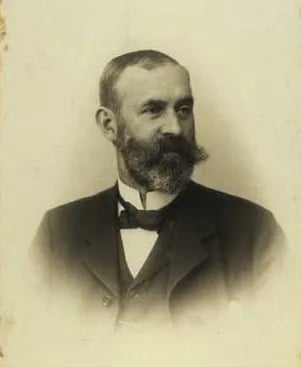 Portrait of Theodor Wessel (1842–1905) – memorial page