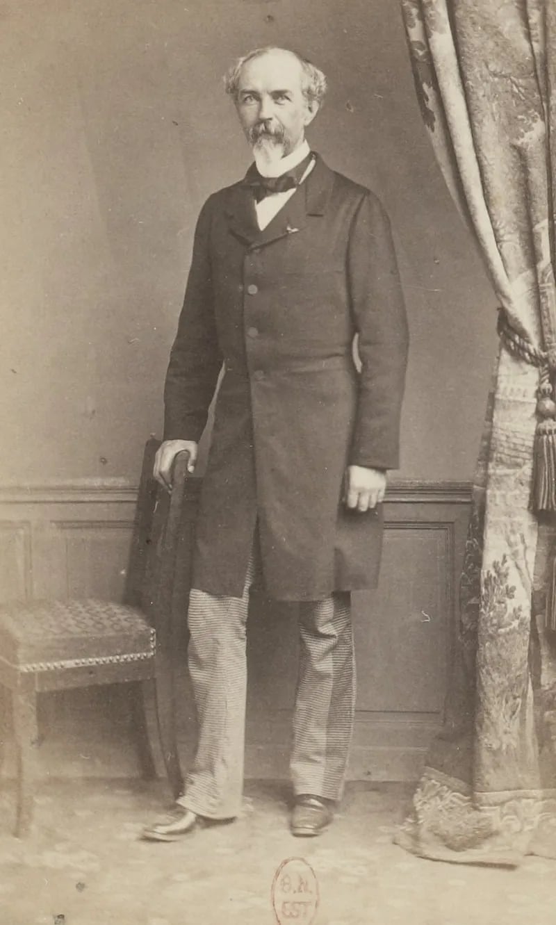Porträt von Gustave Brochant de Villiers (1811–1864) – Gedenkseite