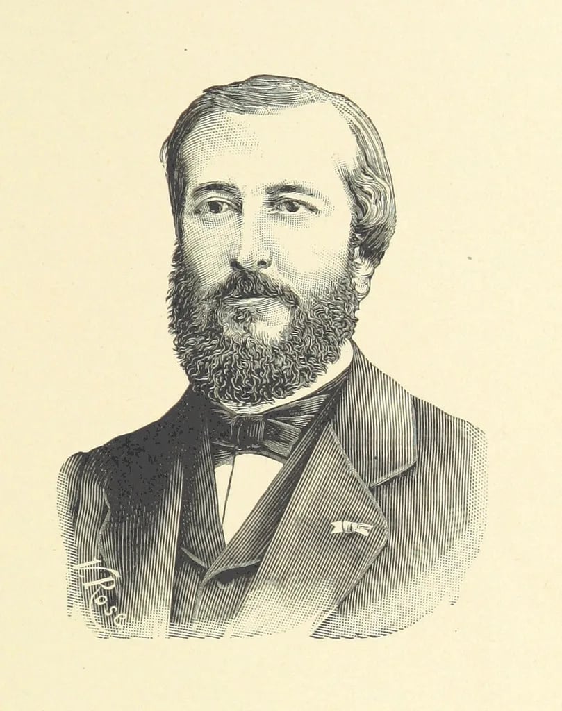 Porträt von Luc Christophle (1827–1907) – Gedenkseite