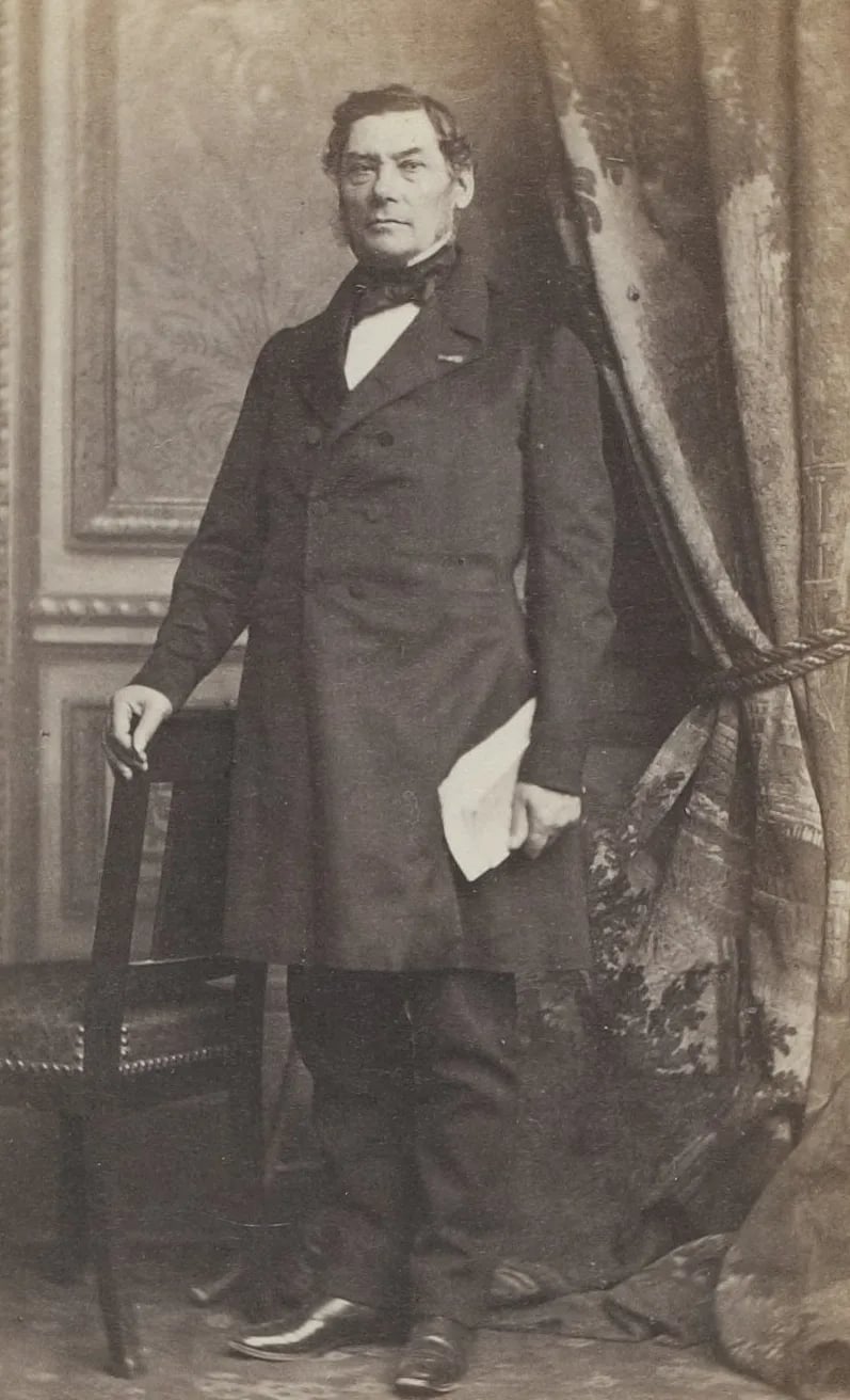 Porträt von Hippolyte Godard-Desmarest (1796–1867) – Gedenkseite