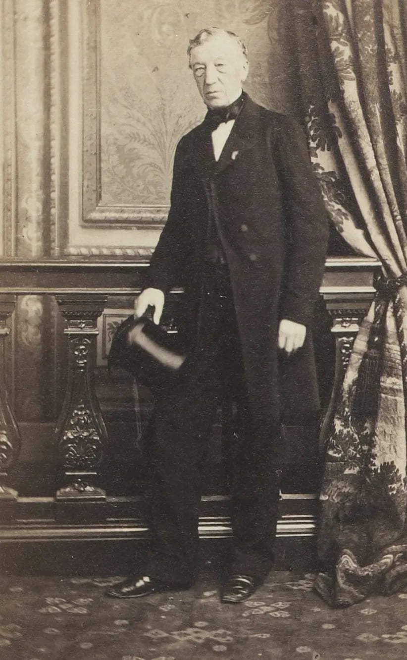 Portrait of Armand Noualhier (1803–1885) – memorial page