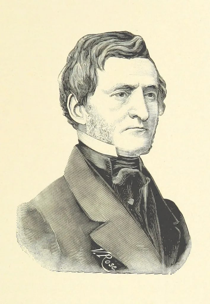 Porträt von Joseph de Pierre (1808–1885) – Gedenkseite