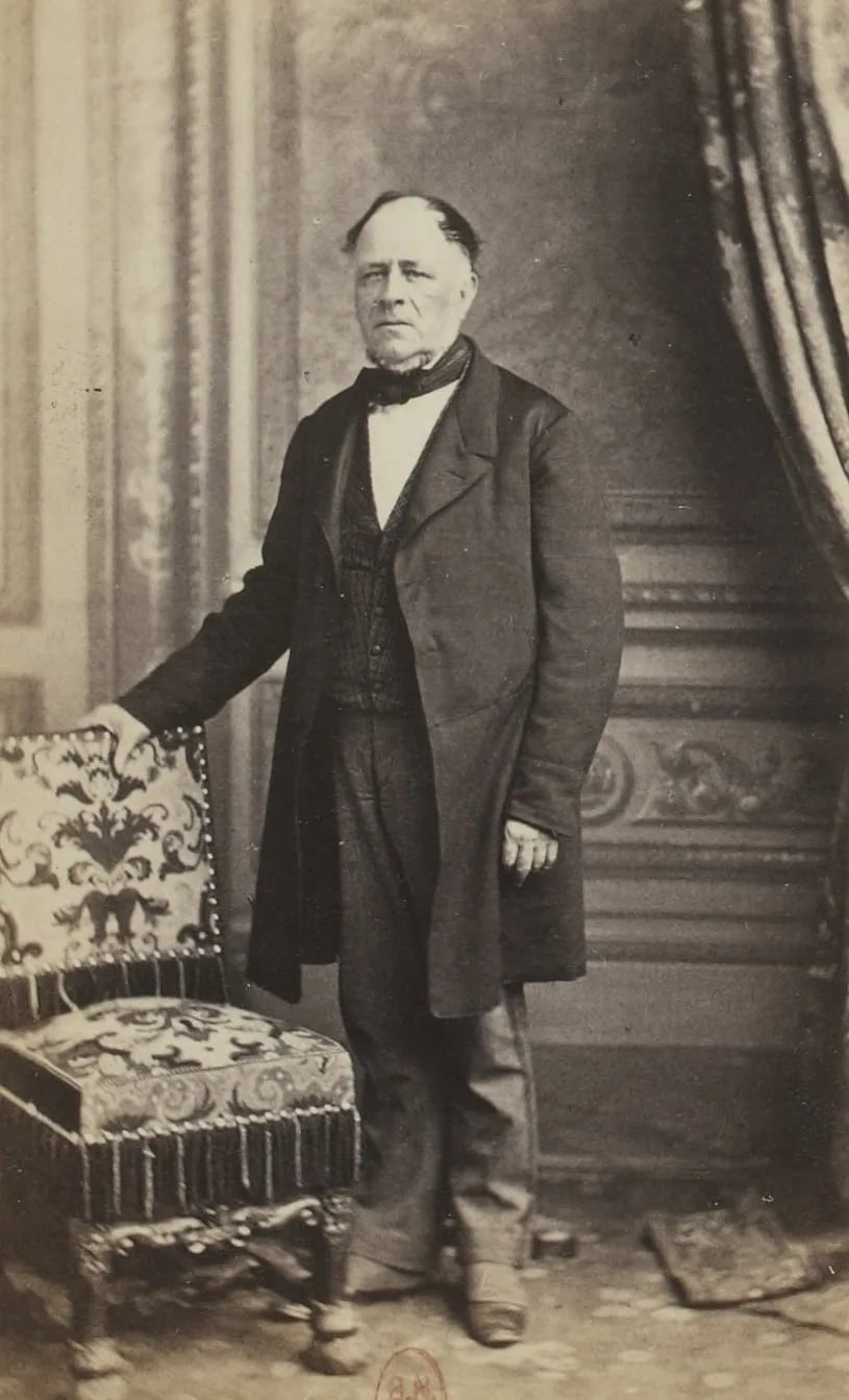 Porträt von Charles du Trémolet de Lacheisserie (1800–1885) – Gedenkseite