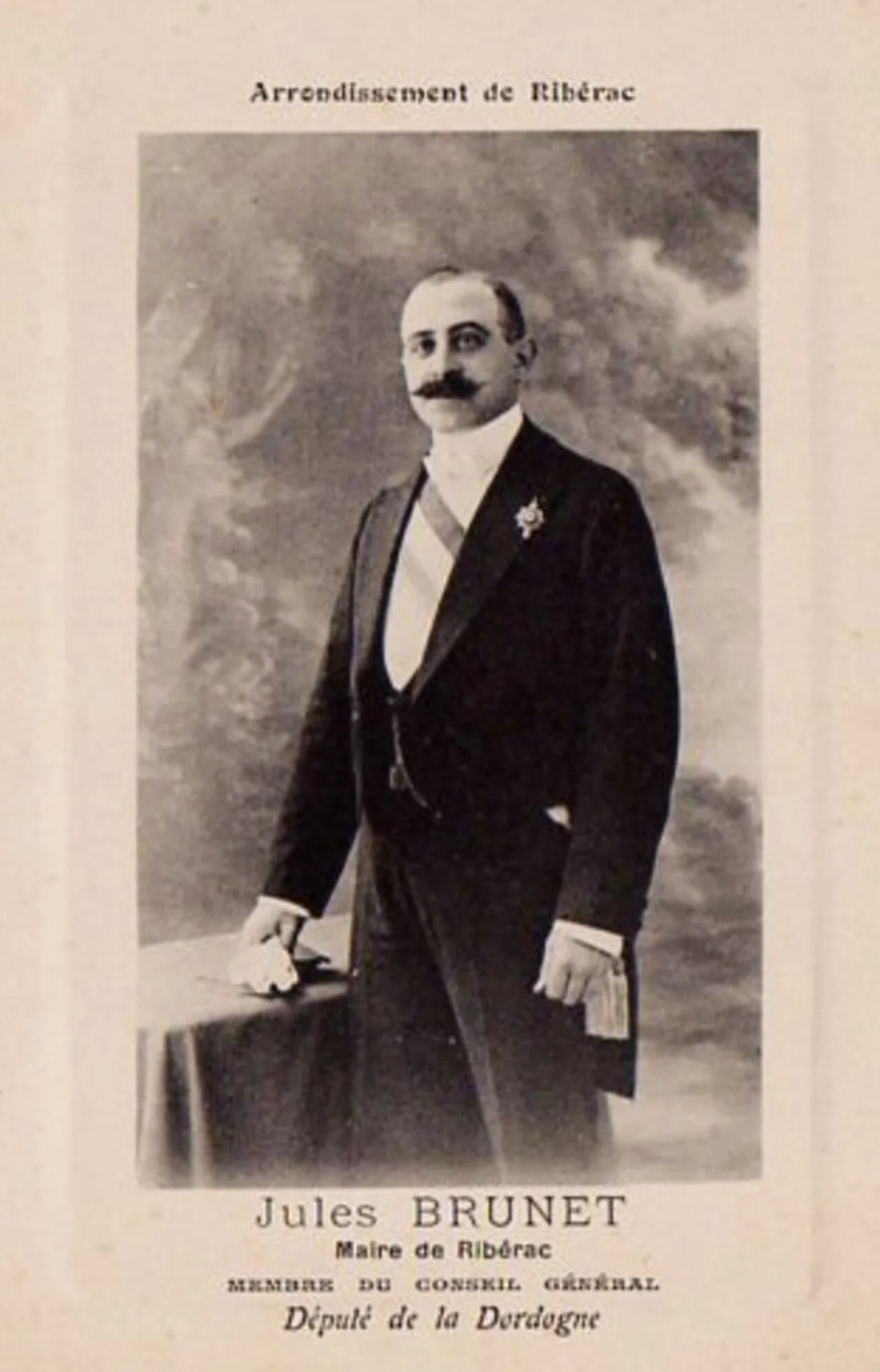 Portrait of Jules Silvère Brunet (1872–1962) – memorial page