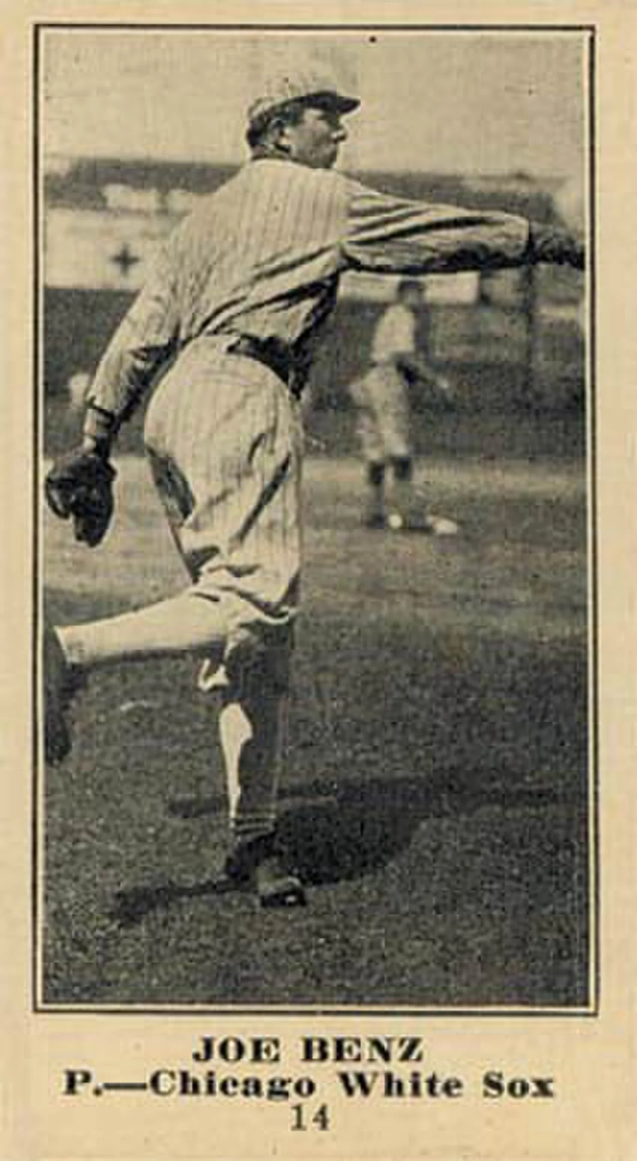 Portrait of Joe Benz (1886–1957) – memorial page