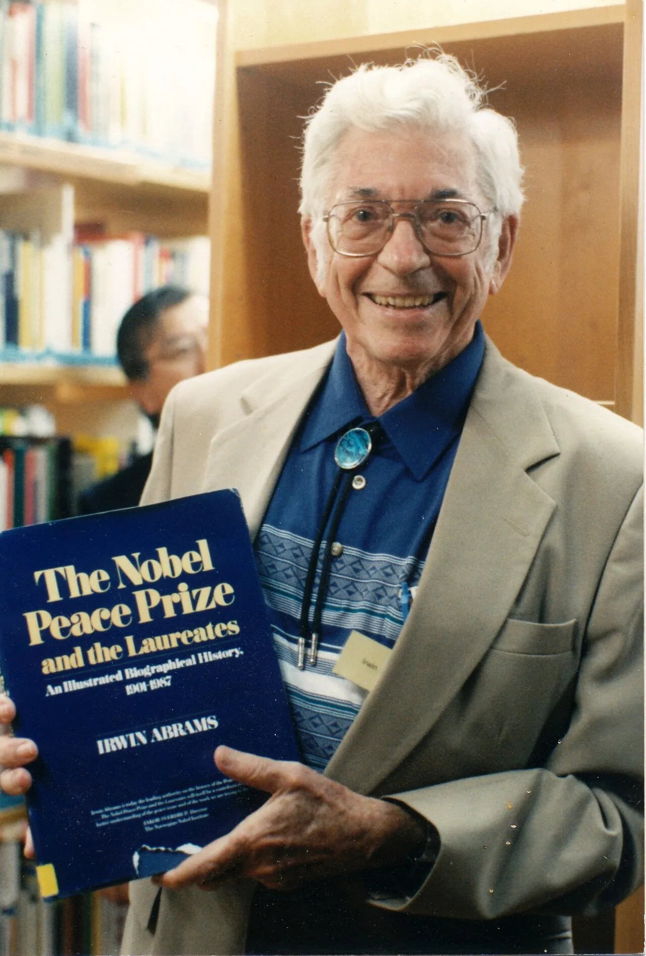 Portrait of Irwin Abrams (1914–2010) – memorial page
