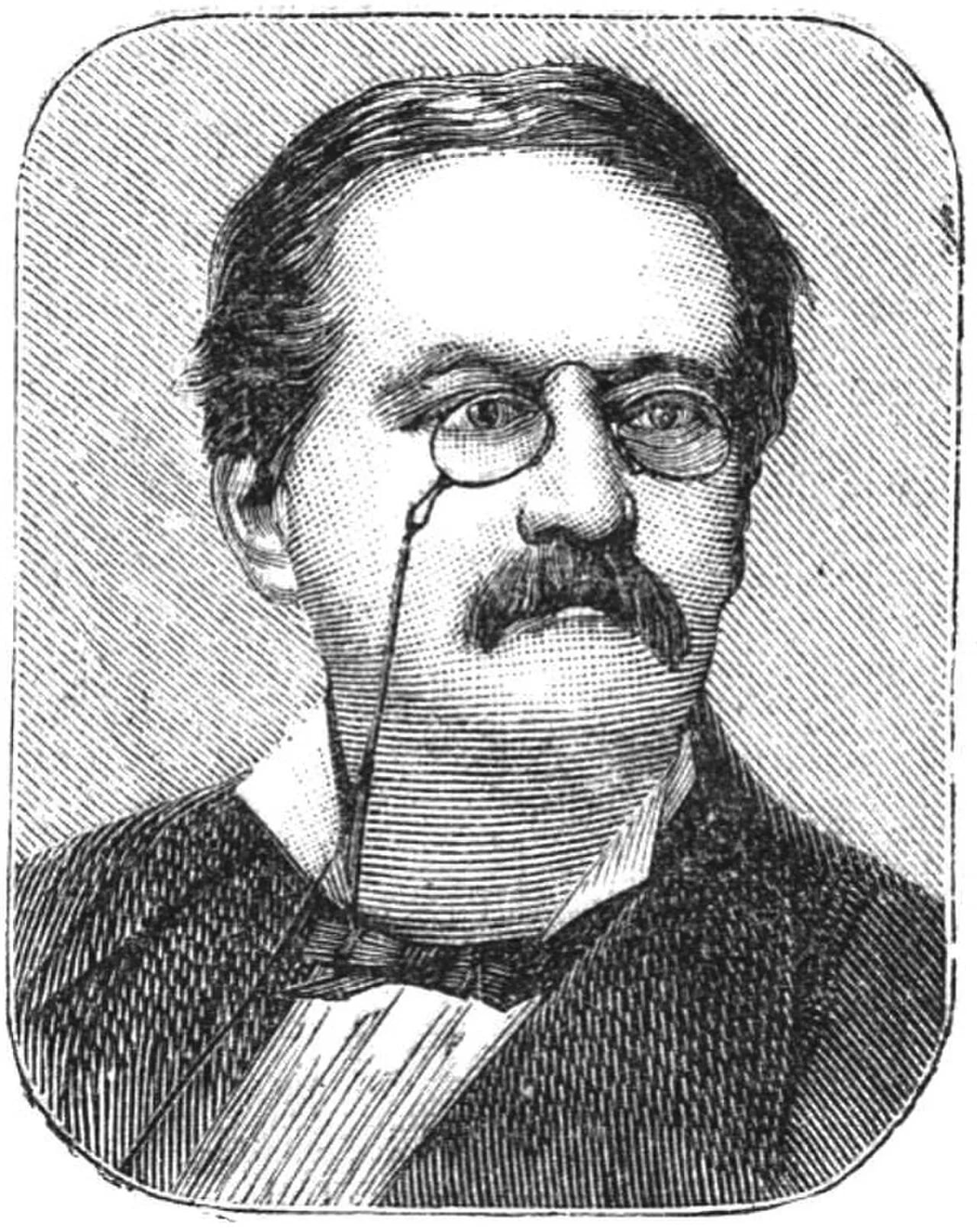 Porträt von Jean Léon Clerjounie (1837–1891) – Gedenkseite