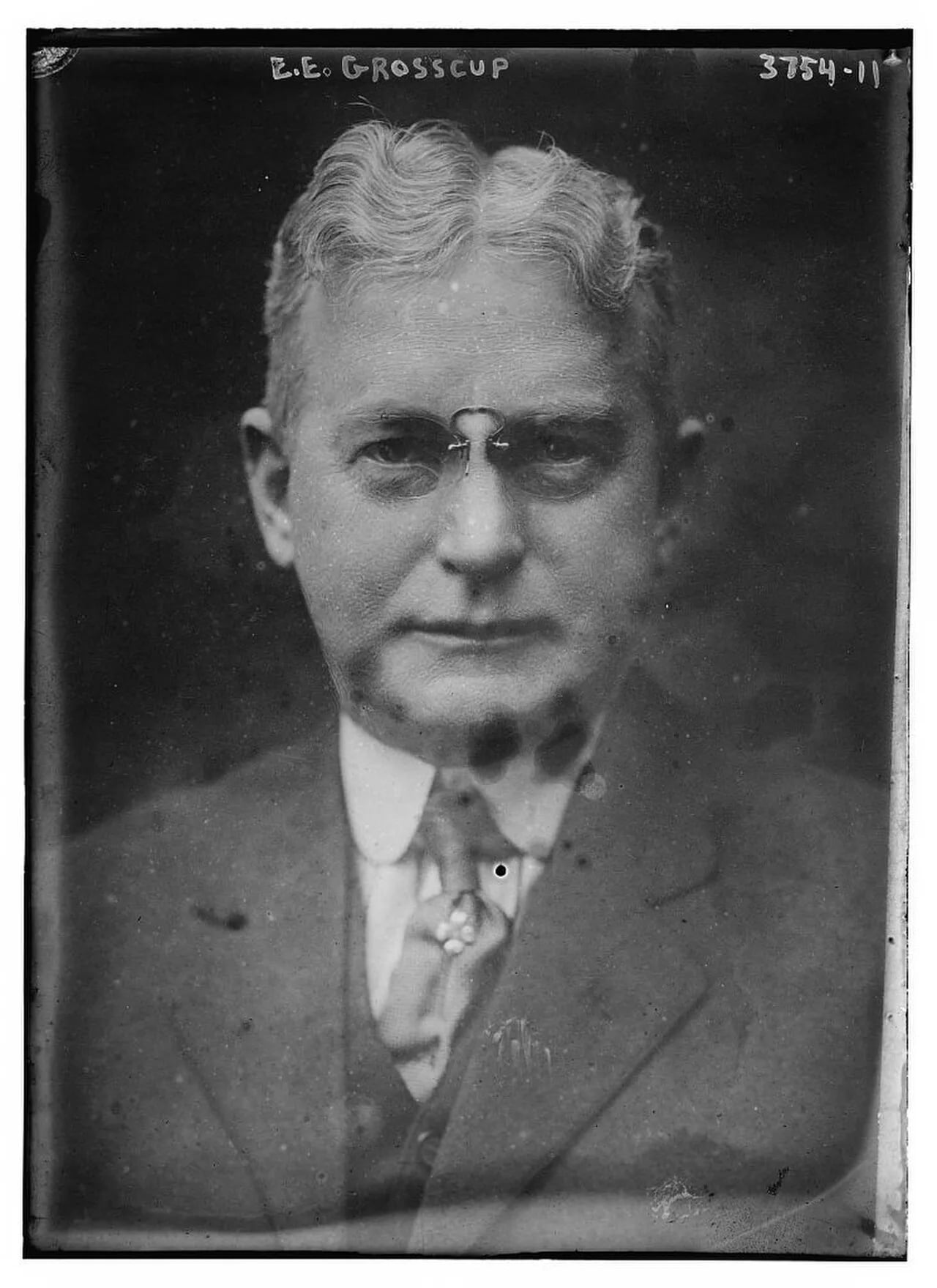 Portrait of Edward Everett Grosscup (1860–1933) – memorial page
