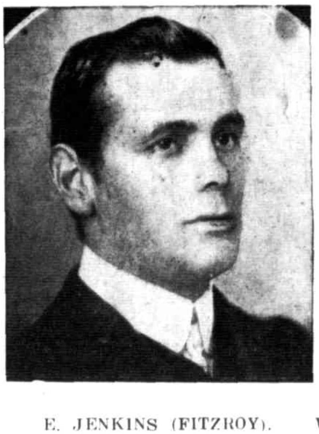 Porträt von Ern Jenkins (1879–1927) – Gedenkseite