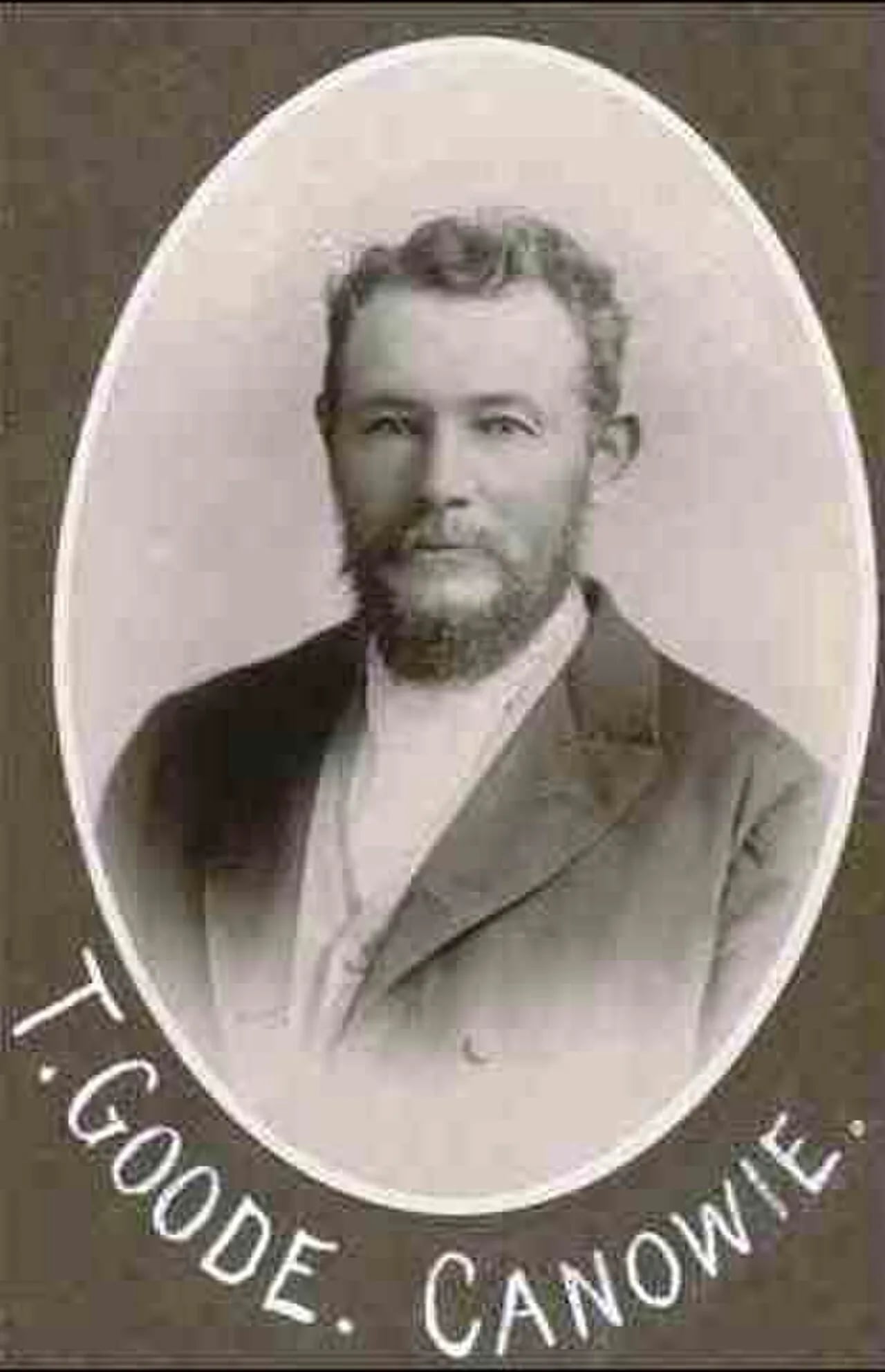 Portrait of Thomas Goode (1835–1926) – memorial page