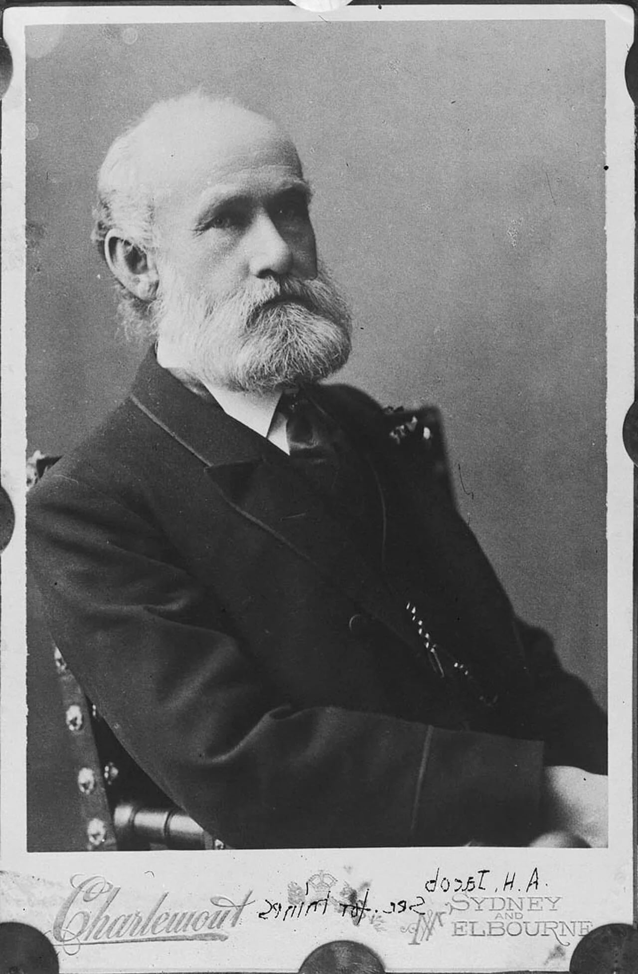 Portrait of Archibald Jacob (1829–1900) – memorial page