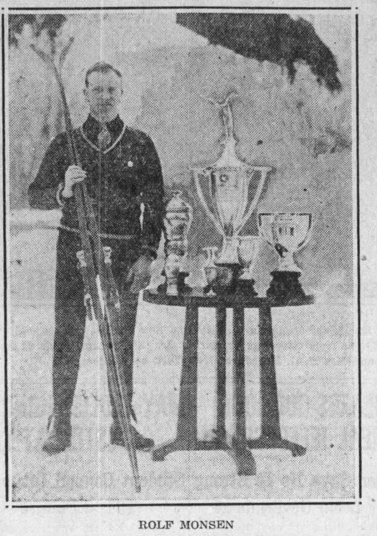 Portrait of Rolf Monsen (1899–1987) – memorial page