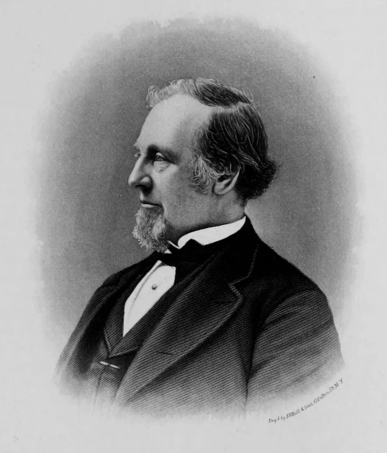 Portrait of Edward D. Holton (1815–1892) – memorial page