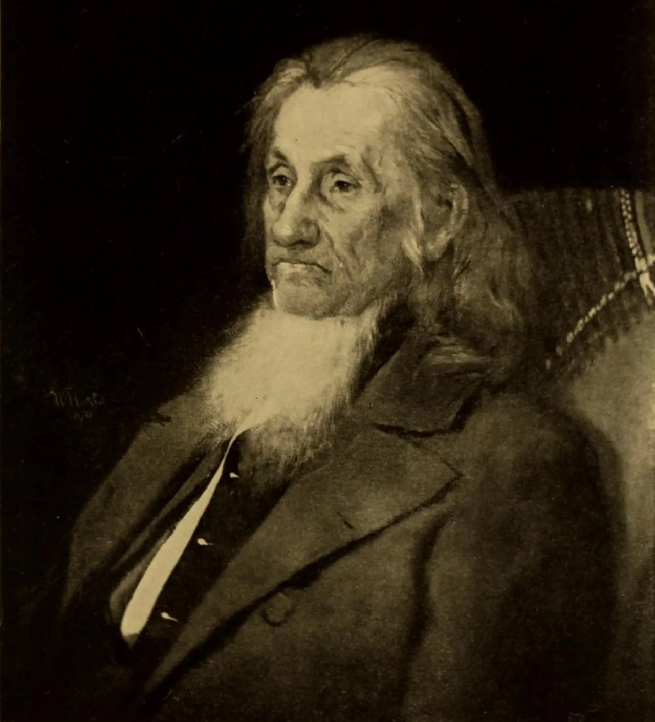 Portrait of Allen Wardner (1786–1877) – memorial page